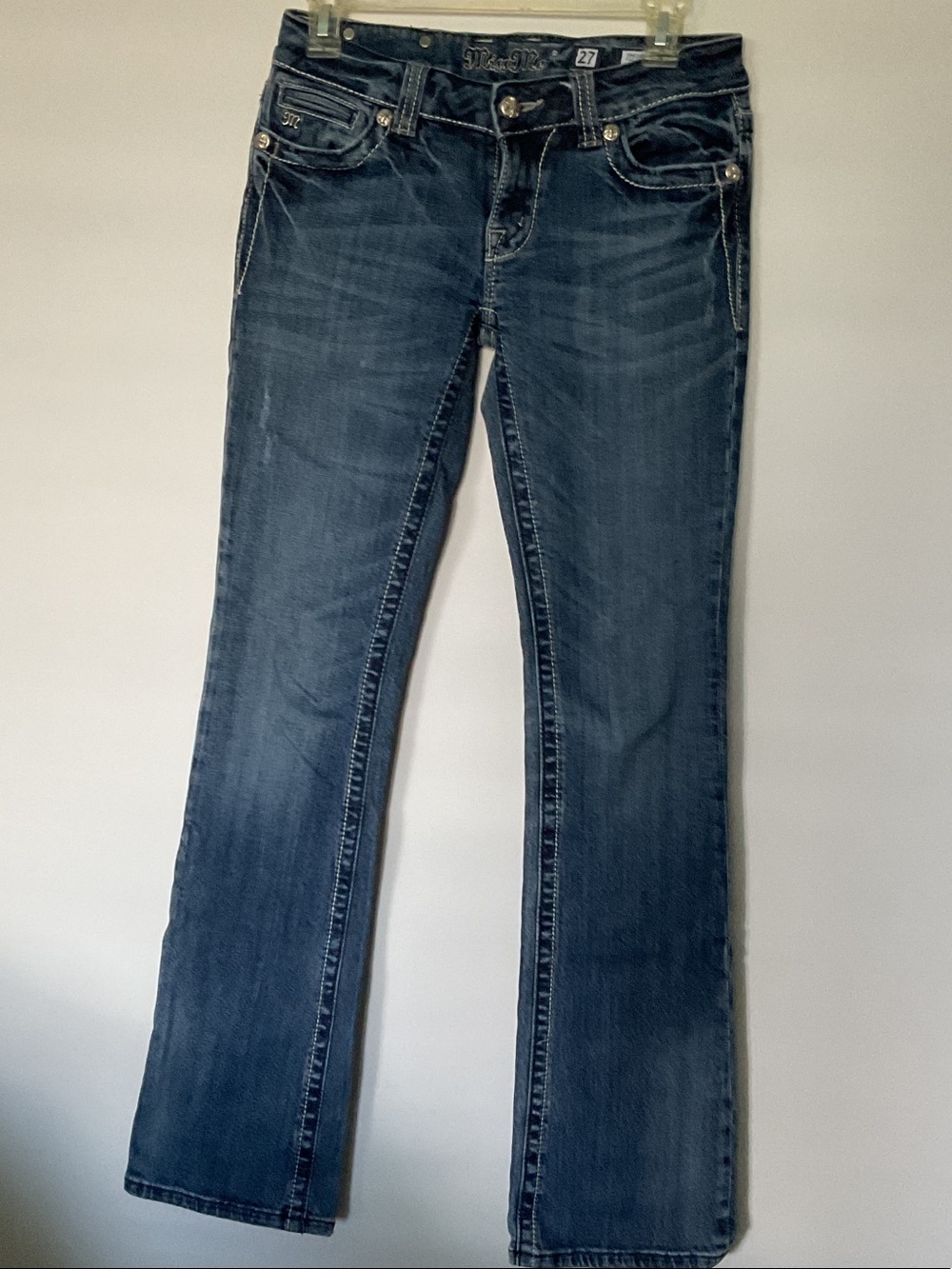 Miss Me Dark Blue Flare Jeans